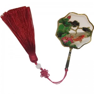 Nombre personalizado Logo Gold Brass Bookmark Grabado Metal Marcadores